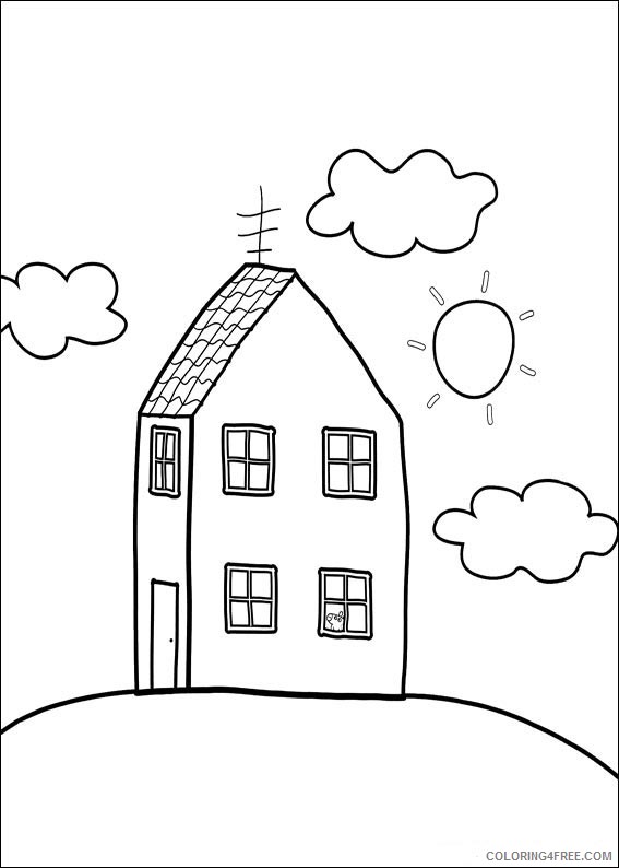 Peppa Pig Coloring Pages Printable Coloring4free
