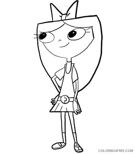 Phineas and Ferb Coloring Pages Printable Coloring4free