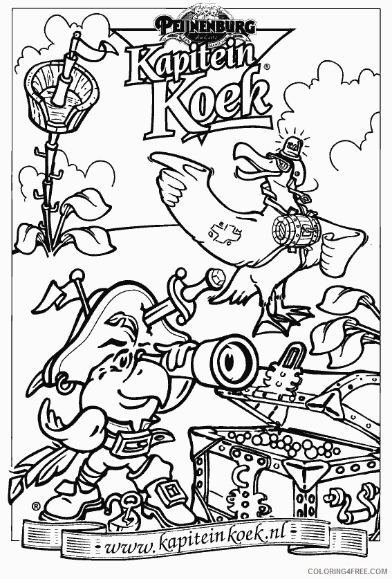 Pirates Coloring Pages Printable Coloring4free