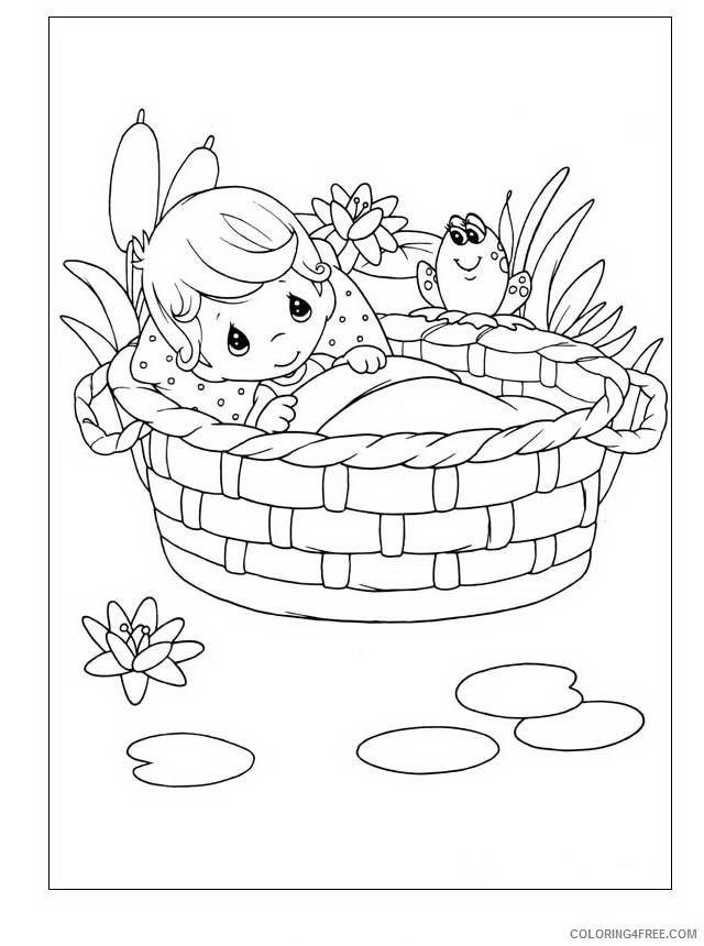 Precious Moments Coloring Pages Printable Coloring4free
