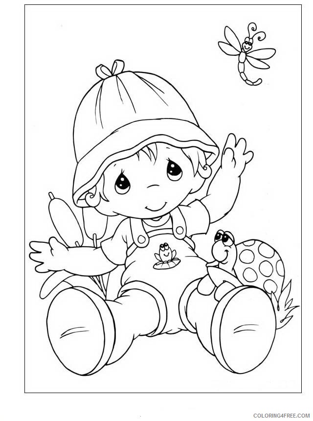 Precious Moments Coloring Pages Printable Coloring4free