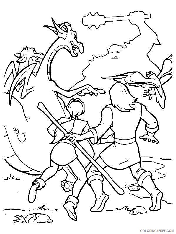 Quest for Camelot Coloring Pages Printable Coloring4free