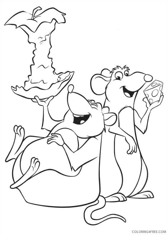 Ratatouille Coloring Pages Printable Coloring4free