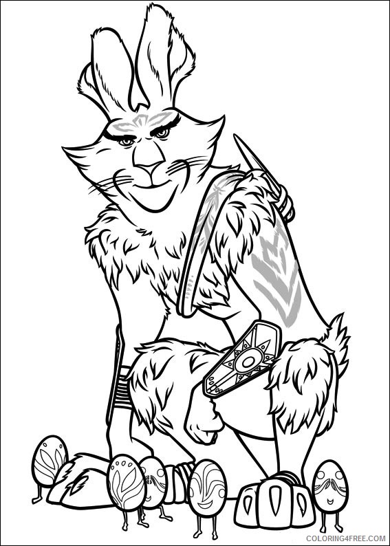 Rise of the Guardians Coloring Pages Printable Coloring4free