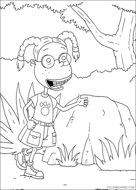 Rugrats Coloring Pages Printable Coloring4free