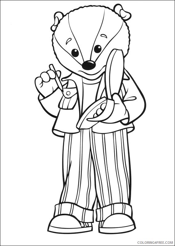 Rupert Bear Coloring Pages Printable Coloring4free