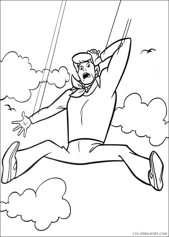 Scooby Doo Coloring Pages Printable Coloring4free