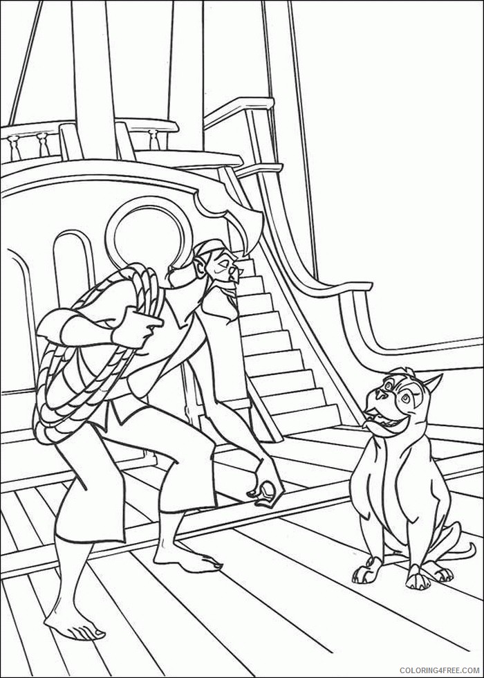 Sinbad Coloring Pages Printable Coloring4free
