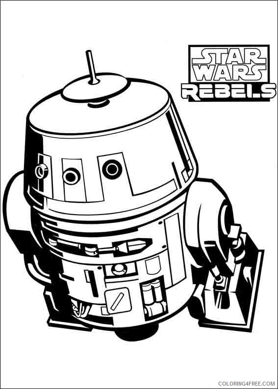 Star Wars Rebels Coloring Pages Printable Coloring4free