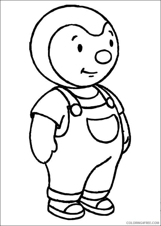 Tchoupi Coloring Pages Printable Coloring4free