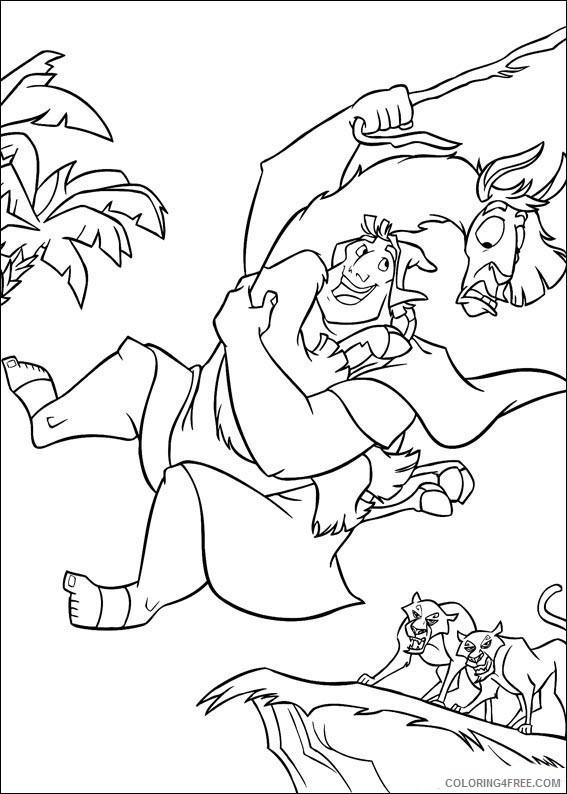 The Emperors New Groove Coloring Pages Printable Coloring4free