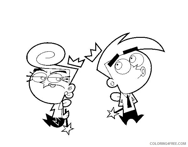 The Fairly OddParents Coloring Pages Printable Coloring4free