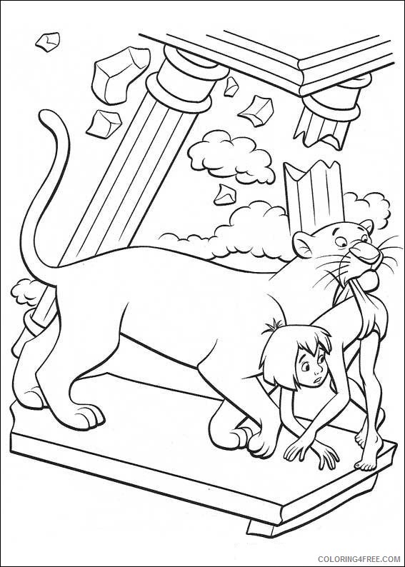 The Jungle Book Coloring Pages Printable Coloring4free
