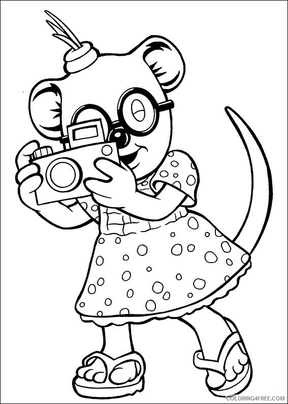 The Koala Brothers Coloring Pages Printable Coloring4free