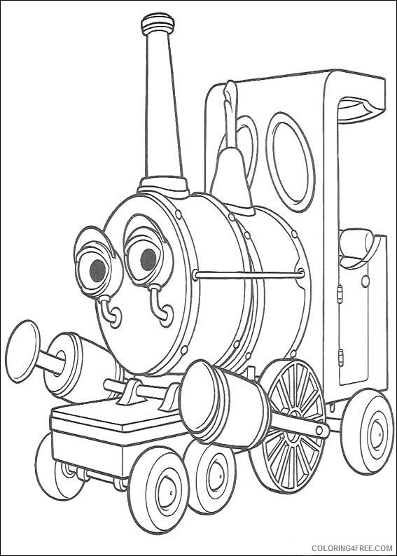 The Magic Roundabout Coloring Pages Printable Coloring4free