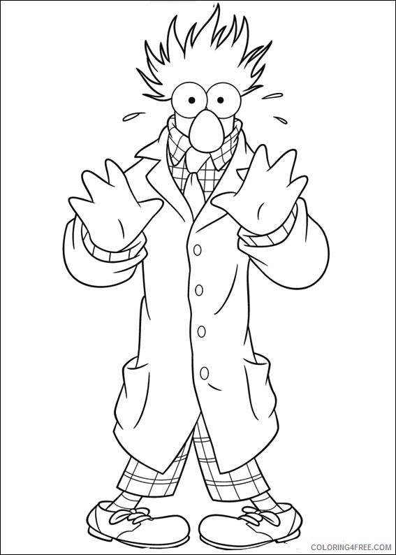 The Muppets Coloring Pages Printable Coloring4free