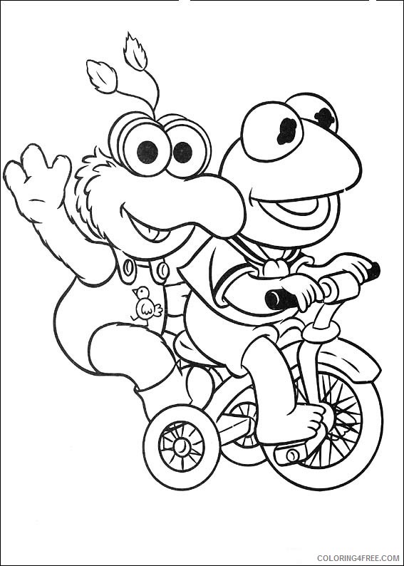 The Muppets Coloring Pages Printable Coloring4free