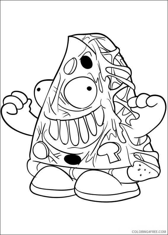 The Trash Pack Coloring Pages Printable Coloring4free