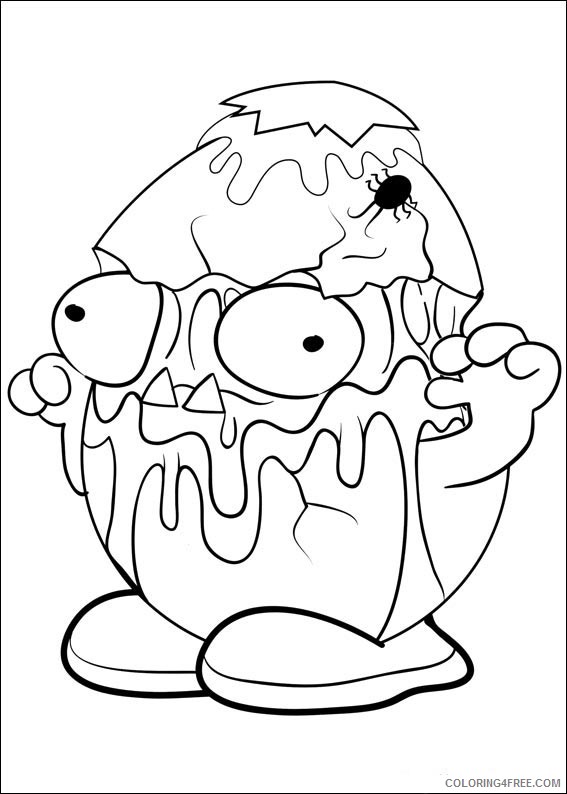 The Trash Pack Coloring Pages Printable Coloring4free