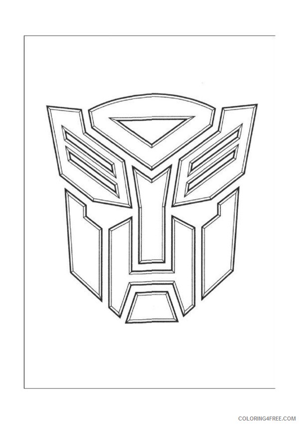 Transformers Coloring Pages Printable Coloring4free