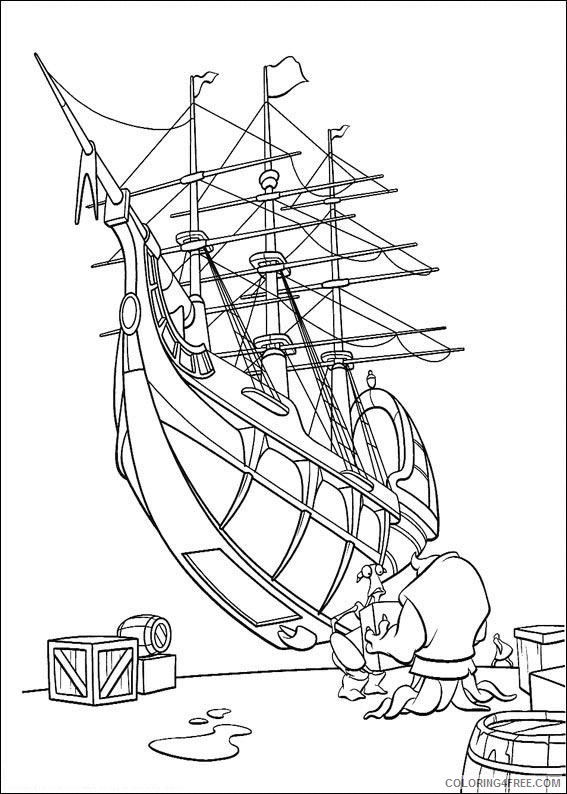 Treasure Planet Coloring Pages Printable Coloring4free