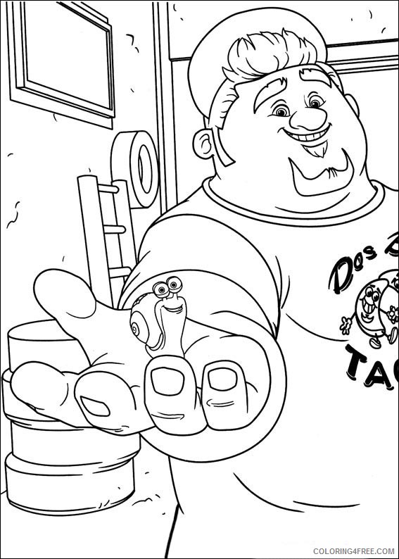 Turbo Coloring Pages Printable Coloring4free