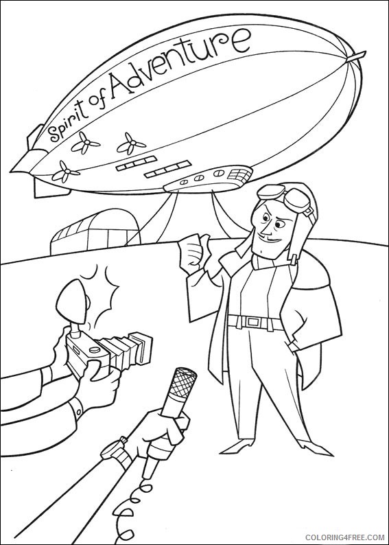 Up Coloring Pages Printable Coloring4free