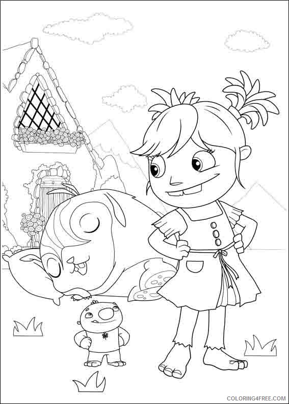 Wallykazam Coloring Pages Printable Coloring4free