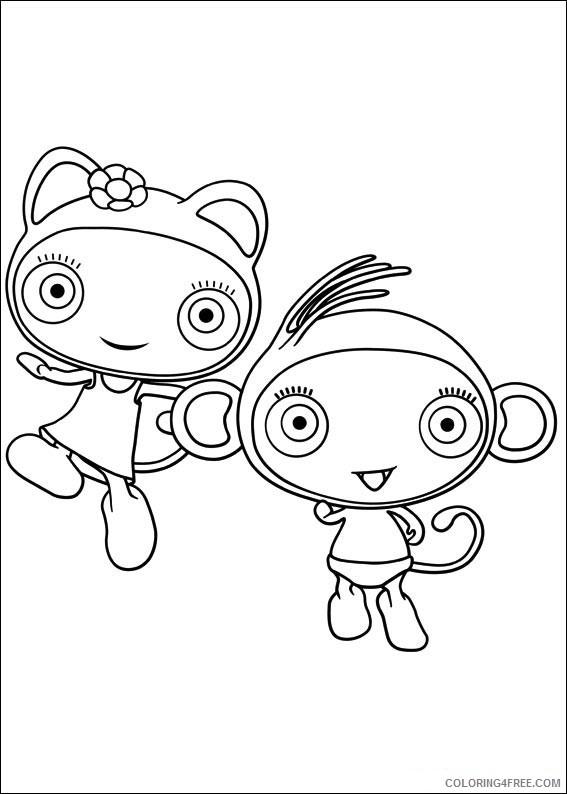 Waybuloo Coloring Pages Printable Coloring4free - Coloring4Free.com