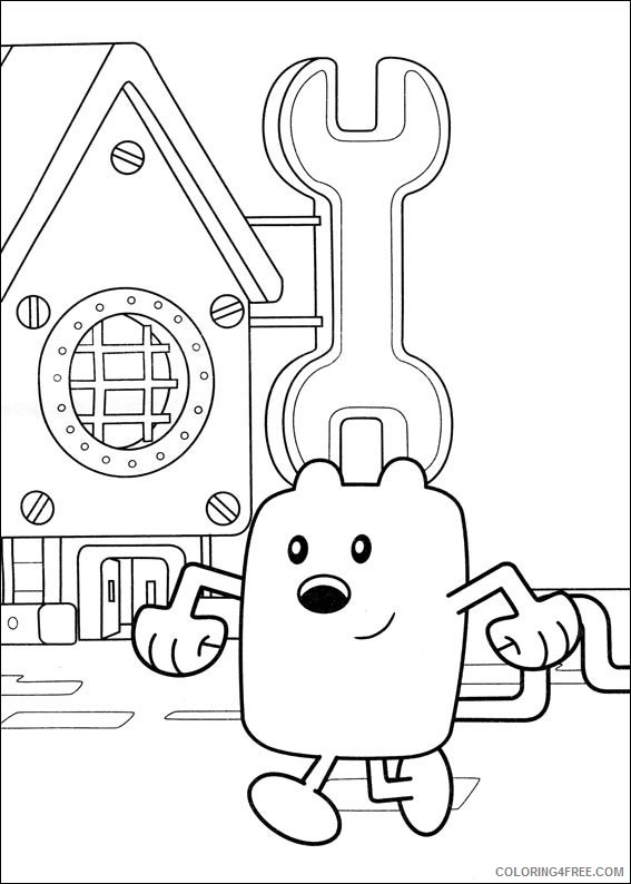 Wow Wow Wubbzy Coloring Pages Printable Coloring4free