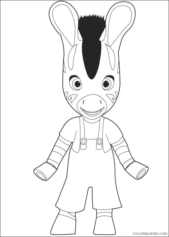 Zou Coloring Pages Printable Coloring4free