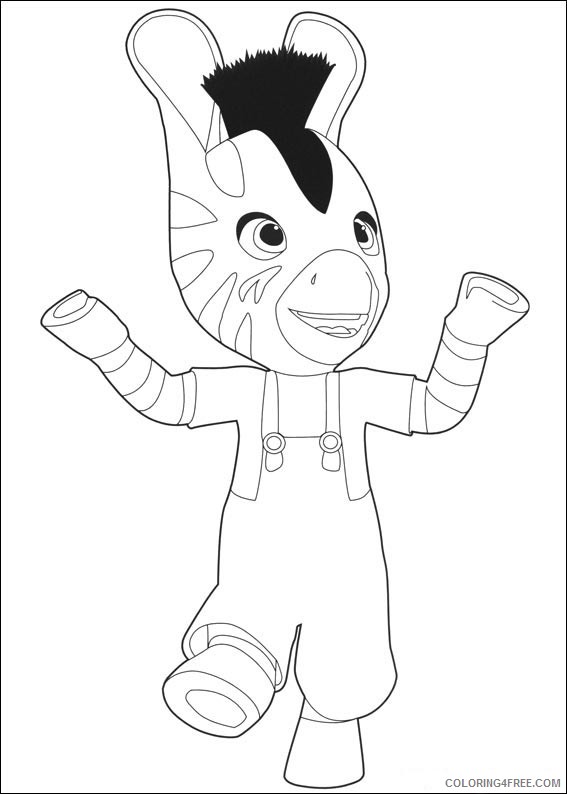 Zou Coloring Pages Printable Coloring4free