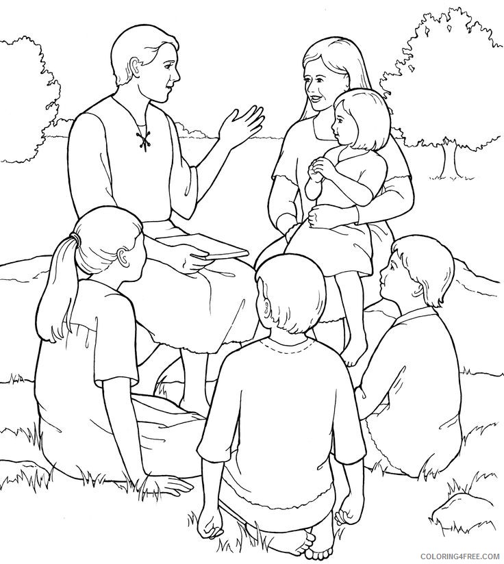 adam and eve story coloring pages Coloring4free