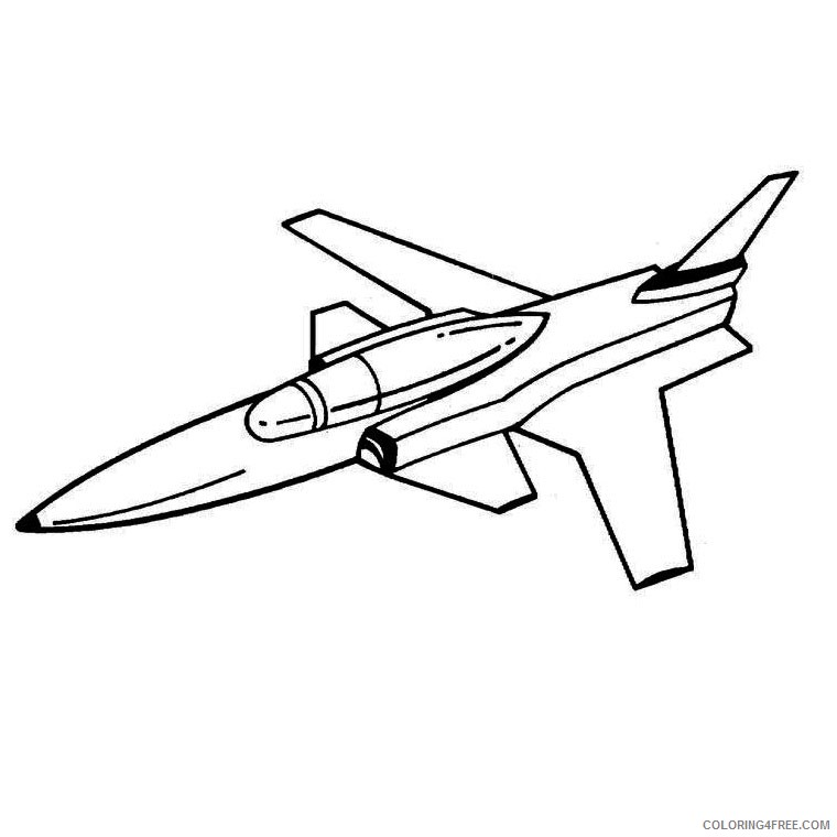 airplane coloring pages for boys Coloring4free