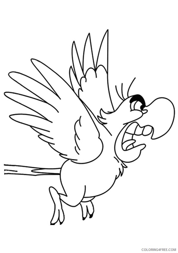 aladdin coloring pages iago Coloring4free
