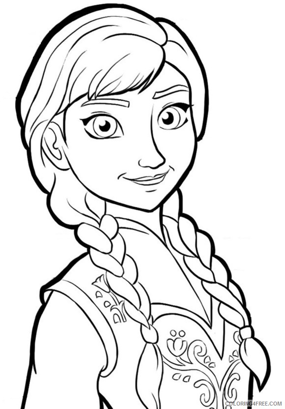 anna coloring pages printable Coloring4free