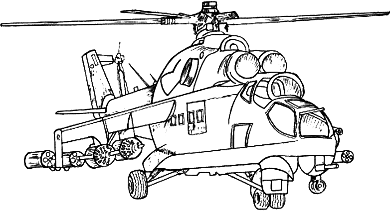apache helicopter coloring pages Coloring4free
