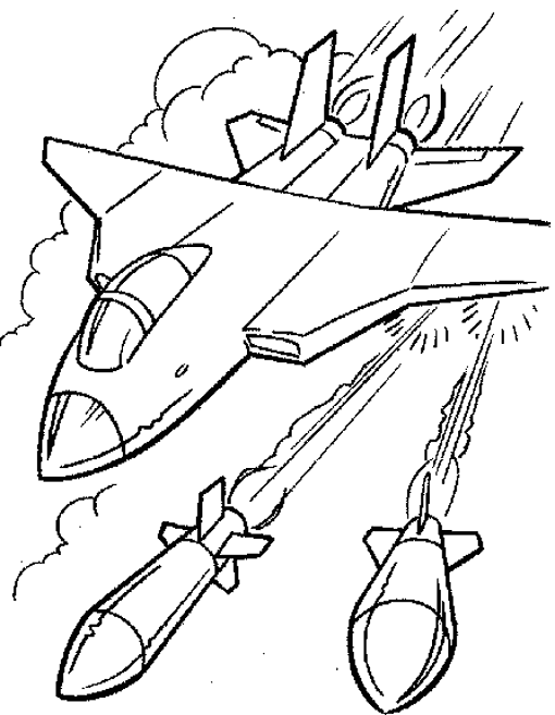 Army Coloring Pages Fighter Jet Firing Missiles Coloring4free Coloring4free Com - roblox armyman cooling page
