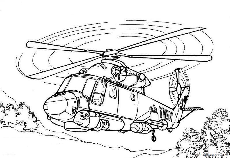 army helicopter coloring pages Coloring4free