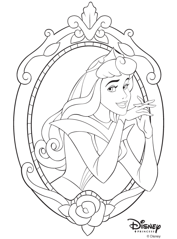 aurora coloring pages to print Coloring4free