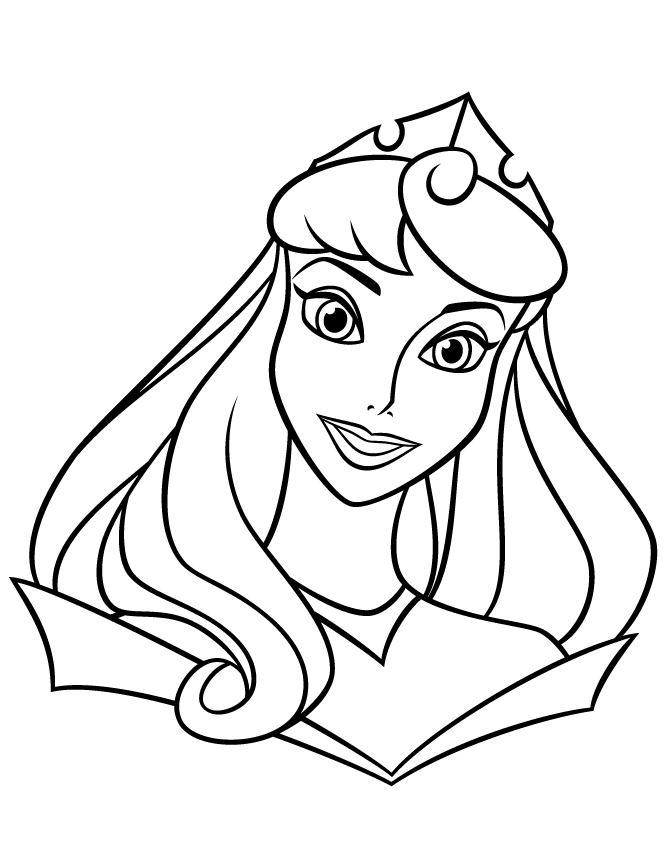 aurora face coloring pages Coloring4free