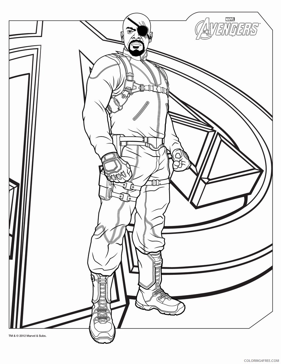 avengers coloring pages printable Coloring4free