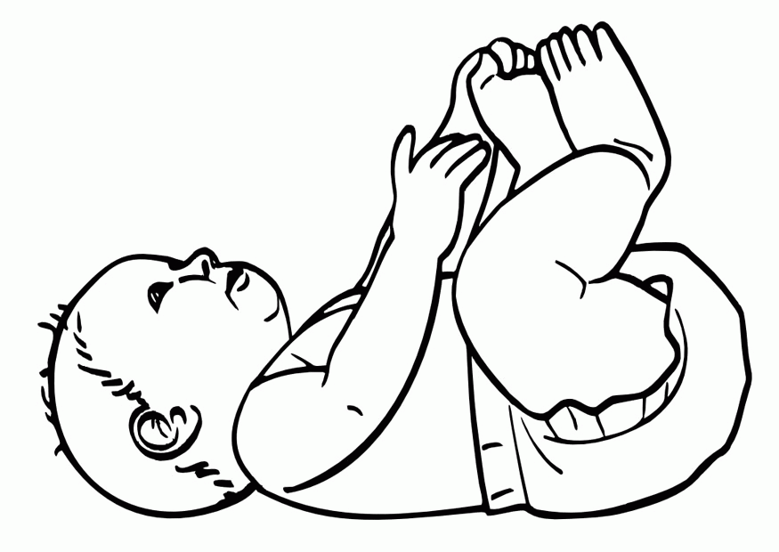 baby boy coloring pages Coloring4free