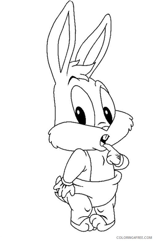 baby bugs bunny coloring pages for kids Coloring4free