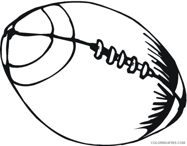 ball of american football coloring pages Coloring4free