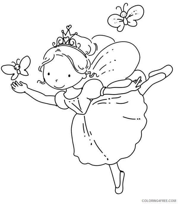 ballet coloring pages butterfly Coloring4free