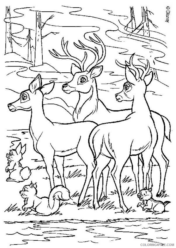 bambi coloring pages printable Coloring4free