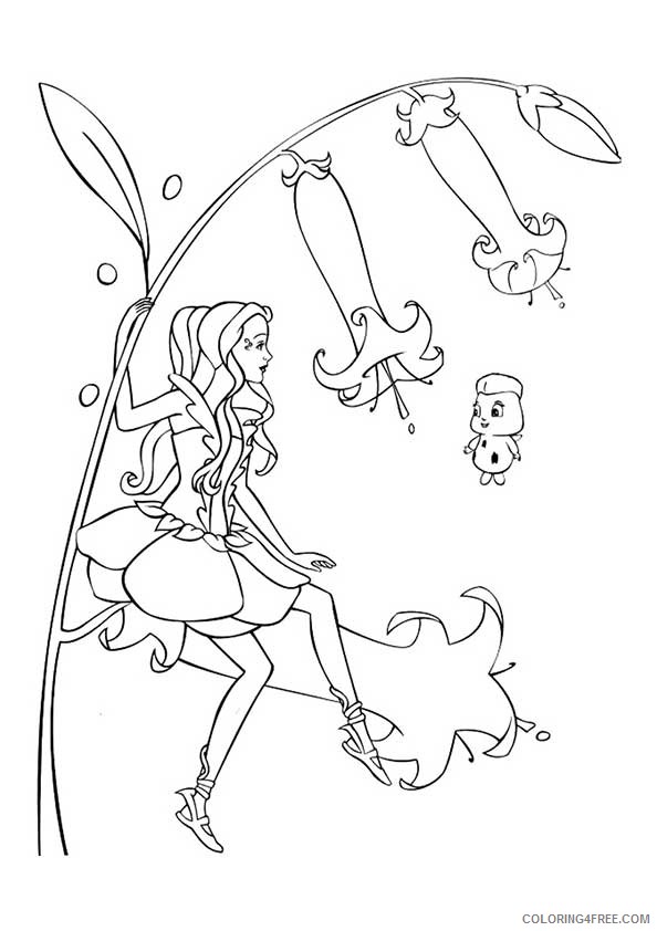 barbie coloring pages fairytopia Coloring4free