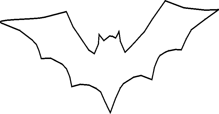 bat coloring pages for preschooler Coloring4free
