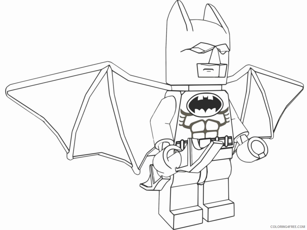 batman coloring pages lego Coloring4free